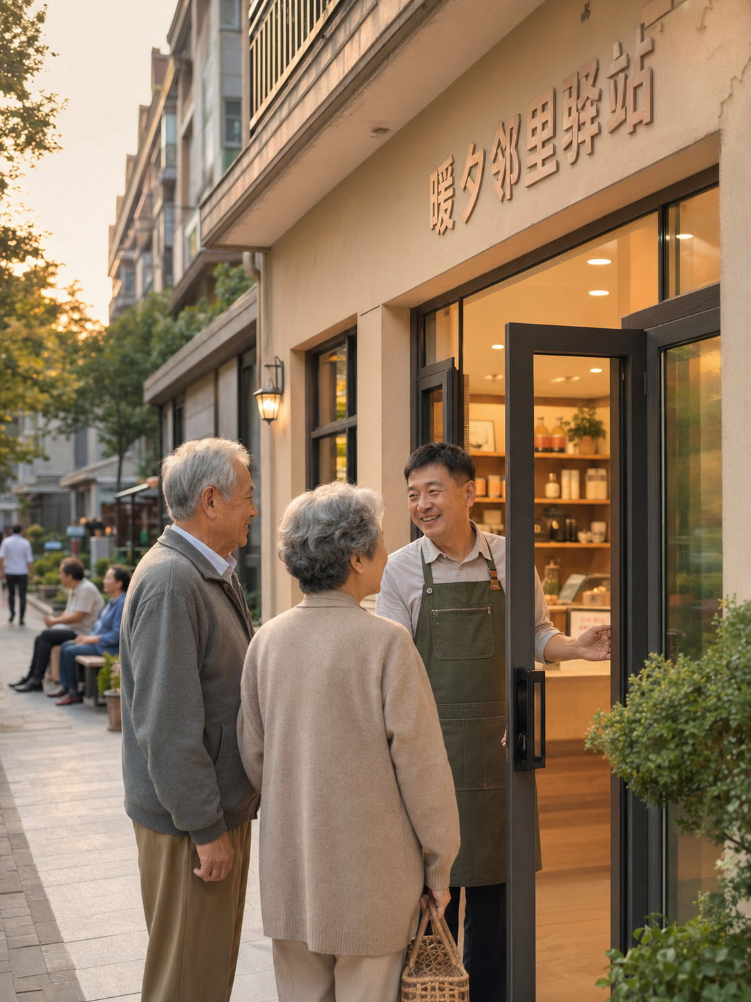 暖夕邻里驿站封面配图